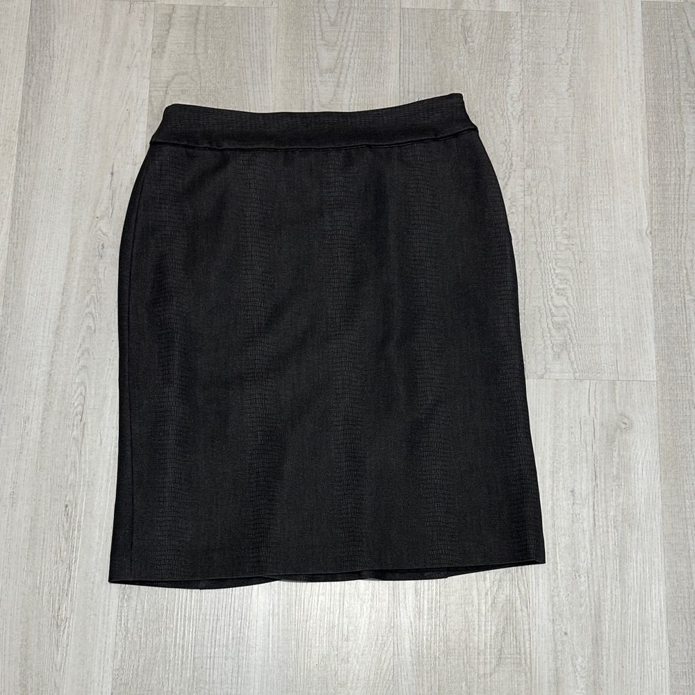 Dressbarn Elegant Gray Pencil Skirt- Sz 4- Sexy look!